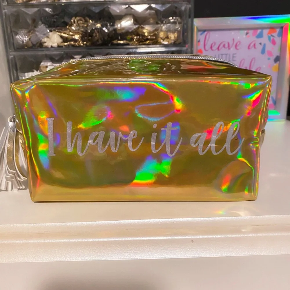 Halographic Makeup Bag